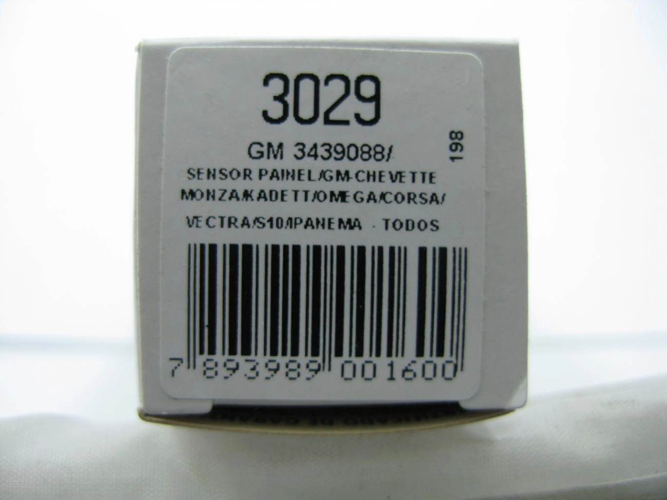 SENSOR TEMPERATURA PARA INDICADOR PAINEL GM CHEVETTE/MONZA/KADETT/OMEGA/CORSA/S-10/ASTRA TODOS