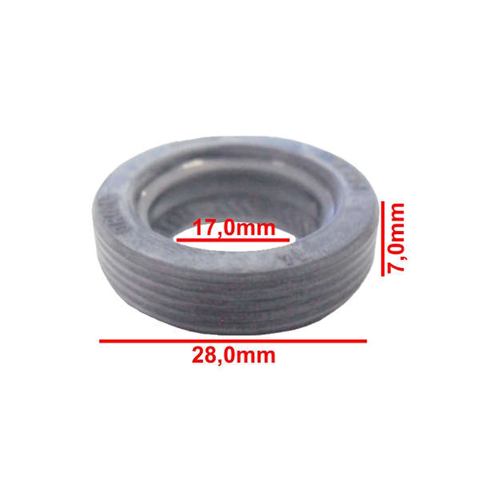 RETENTOR CÂMBIO EIXO PILOTO FORD CORCEL/BELINA/DEL REY/PAMPA 69/89 - 17X28X7X10MM