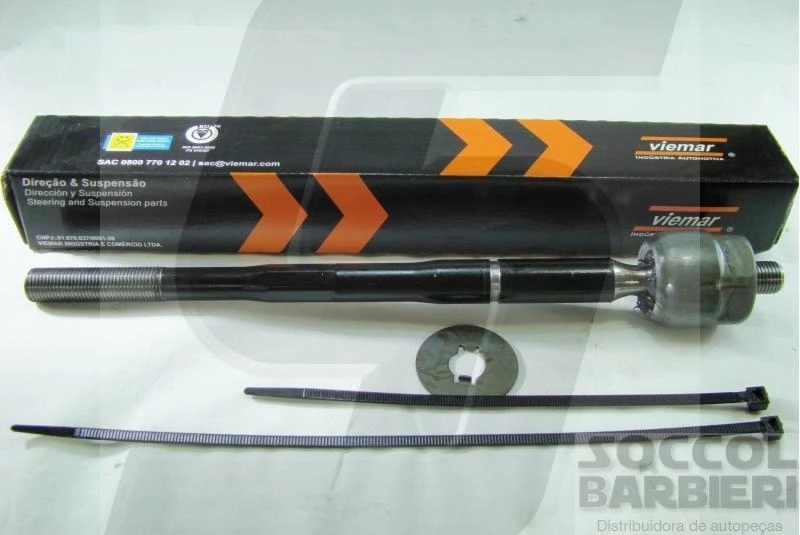 ARTICULAÇÃO/BARRA AXIAL DIREÇÃO DIREITA/ESQUERDA TOYOTA HILUX PICK-UP 2005/2015 SW4 2002/2015