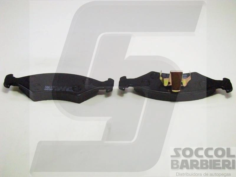 PASTILHA FREIO RODA DIANTEIRA FORD FIESTA/KA 1.4/1.6 TODOS SOHC SUPERCHARGER 2002 A 2009