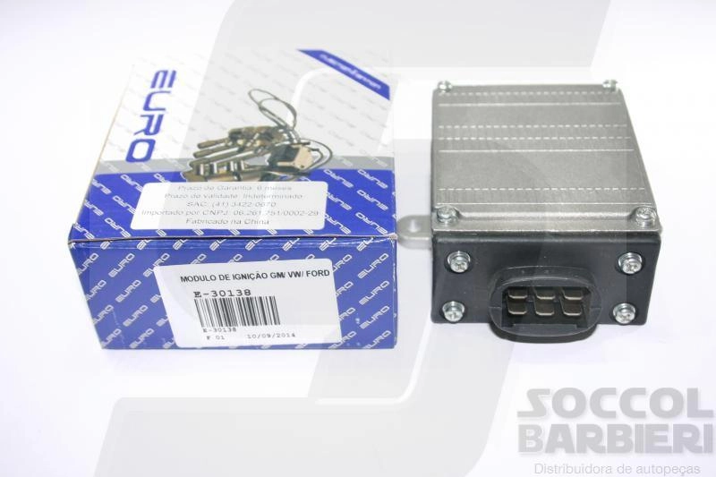 UNIDADE COMANDO VW GOL/VOYAGE/PARATI/SAVEIRO/PASSAT /86 - IGNICAO ELETRONICA