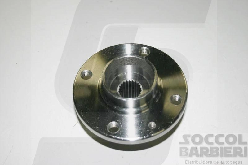 CUBO RODA DIANTEIRO SEM ROLAMENTO 4 FUROS 22 ESTRIAS VW GOL/VOYAGE/PARATI/SAVEIRO/PASSAT/SANTANA/QUANTUM