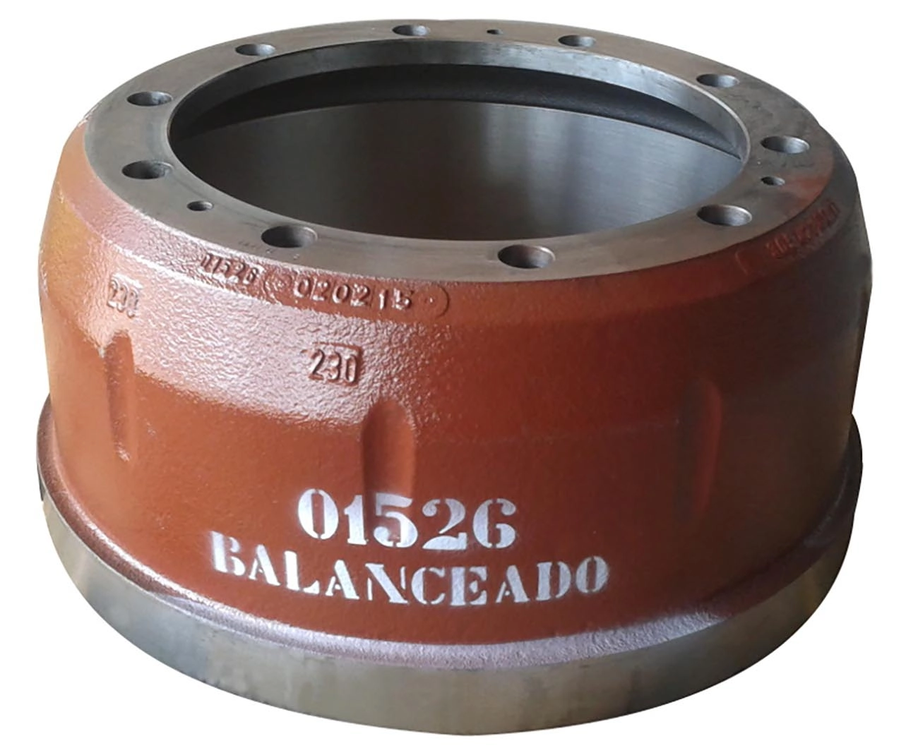 TAMBOR FREIO MB 1614/1618/1621/1625/1630/1715/1720/1721/2420/OF-1618/1620/1621/1721 - 10 FUROS DIANT