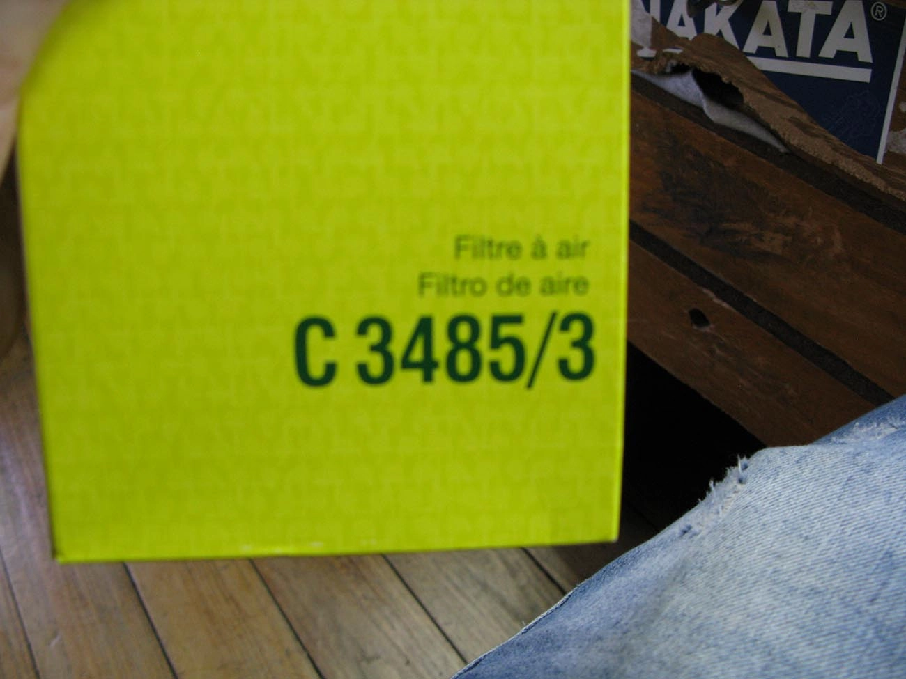 FILTRO DE AR CITROEN AIRCROSS 10/ C3 02/ C3 PICASSO 11/ - PEUGEOT 208 1.5/1.6 2013/ - 2008 1.6 2015/