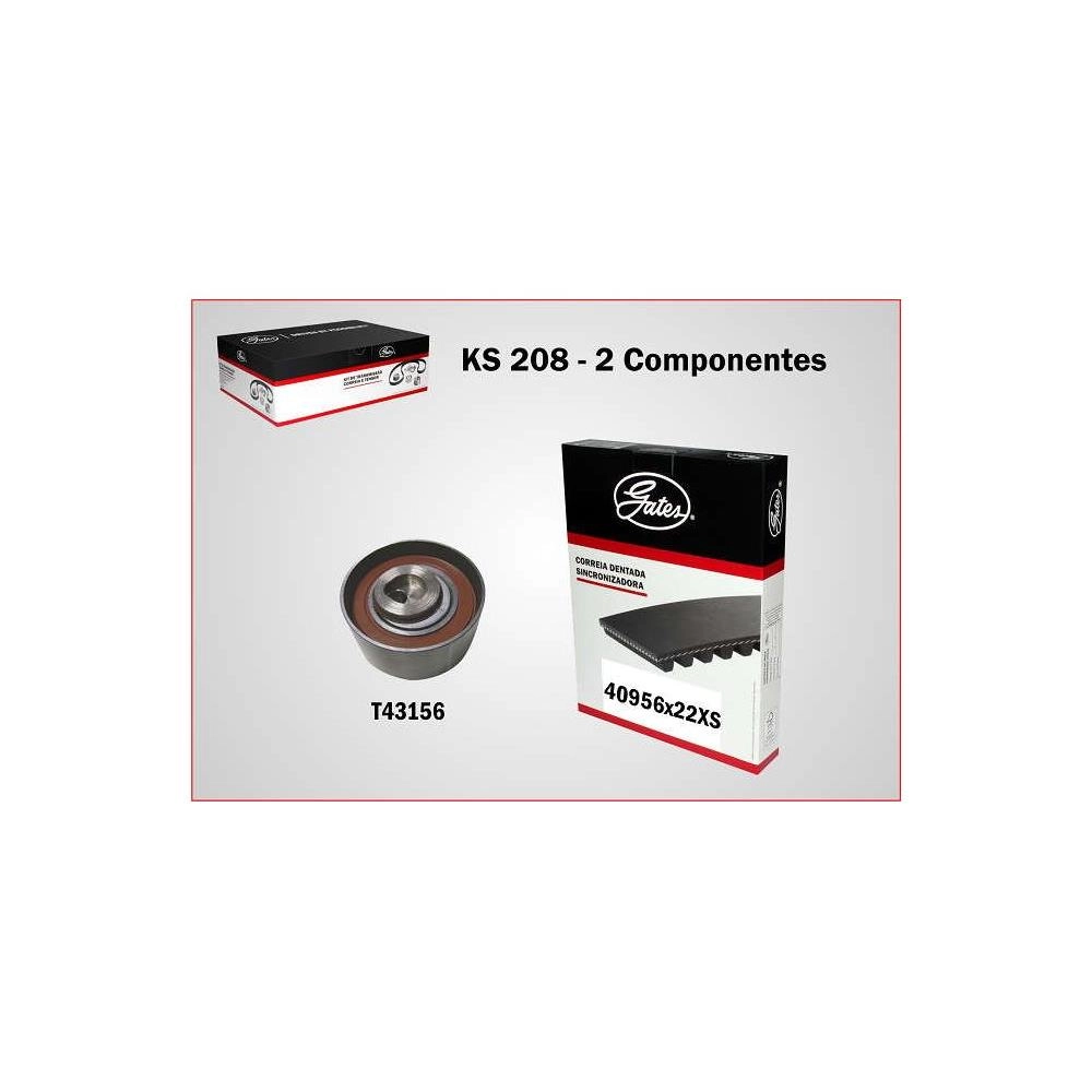 KIT CORREIA COMANDO FIAT PALIO/UNO 1.0 8V FIRE 2009/ - COM TENSIONADOR AUTOMATICO