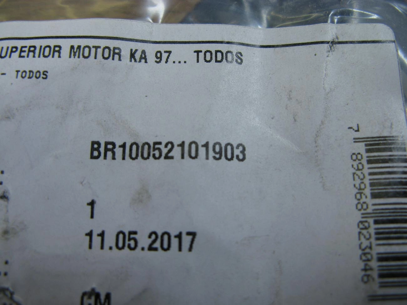 COXIM CAMBIO SUPERIOR FORD KA 1997/2007