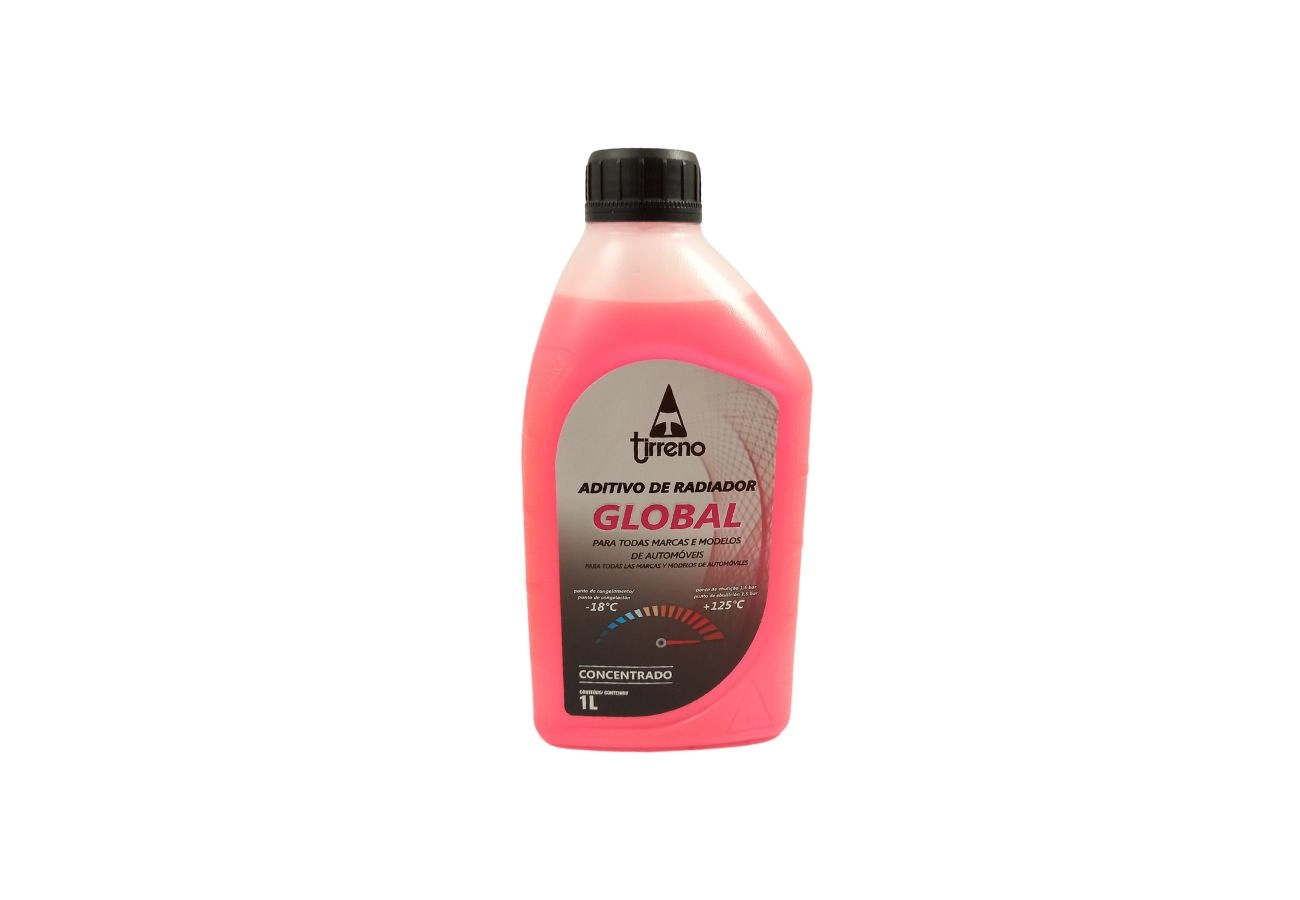 ADITIVO CONCENTRADO ROSA FORMULA GLOBAL TIRRENO 1 LITRO CAIXA CONTÉM 12 UNIDADES