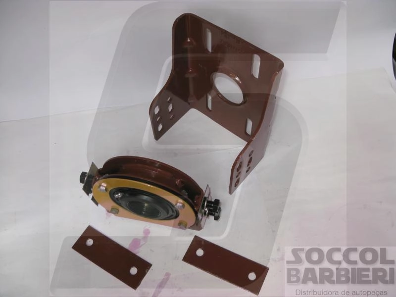 SUPORTE DO CARDAN MB 608 80/ - 1113/1313/2013/709/912/1114/1214/1614 - COM FLANGE 8 FUROS 40MM