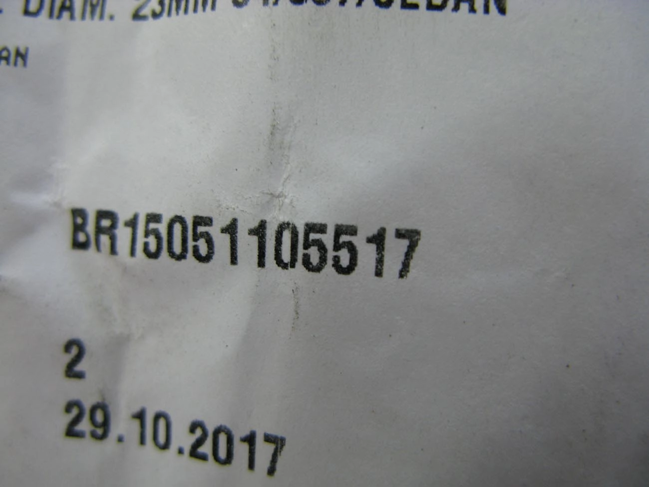 BUCHA ESTABILIZADOR DIANTEIRO CITROEN C4 05/ - PEUGEOT 307 SEDAN 06/12 - FURO 23MM