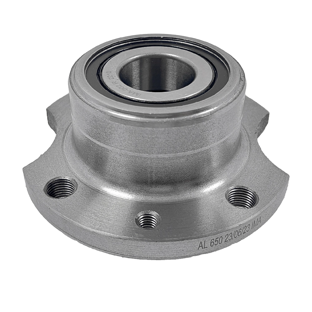 CUBO RODA TRASEIRO COM ROLAMENTO SEM ABS RECORTE LATERAIS FIAT FIORINO 94/ ELBA 95/ STRADA 98/15