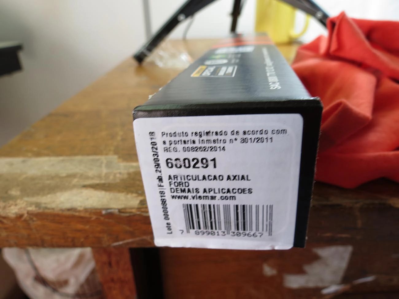 ARTICULAÇÃO/BARRA AXIAL DIREÇÃO HIDRÁULICA FORD FUSION 2006/2010