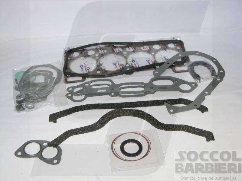 JOGO JUNTAS COMPLETO MOTOR SEM RETENTOR FORD CORCEL 1.4 78/83 - GASOLINA