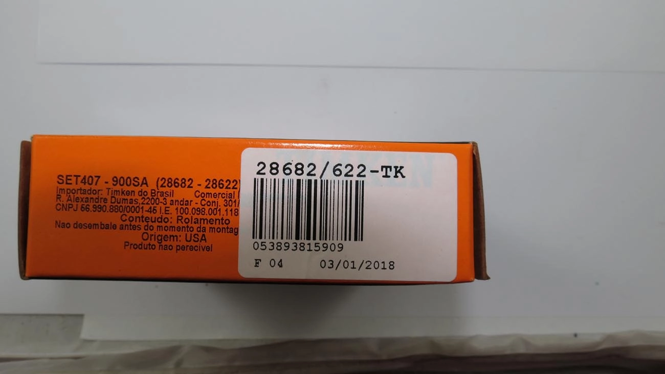 ROLAMENTO DIFERENCIAL FORD F-350 - LATERAL ESQUERDO