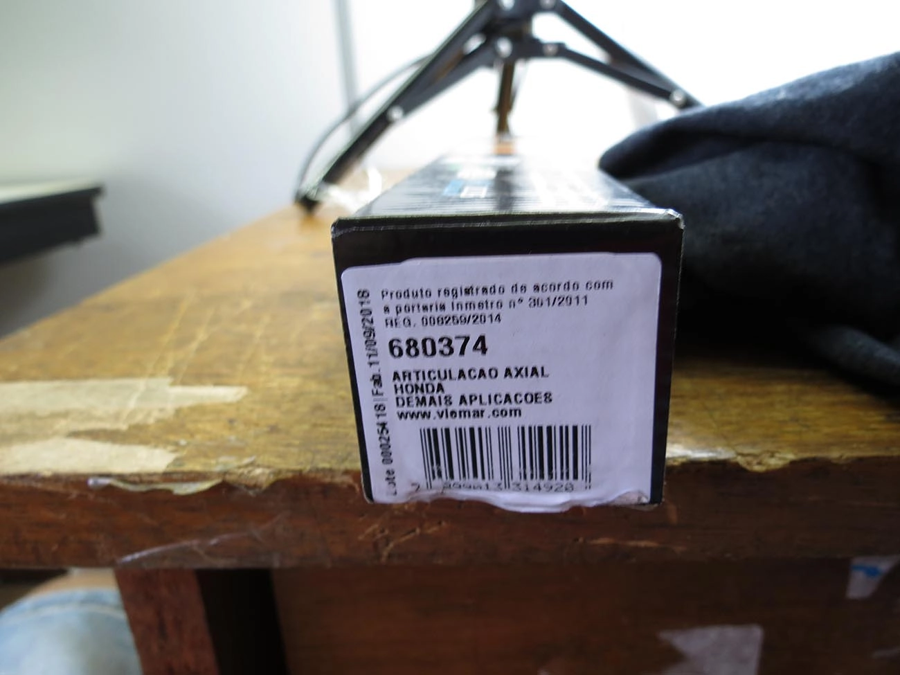 ARTICULAÇÃO/BARRA AXIAL DIREÇÃO HONDA CITY 09/14 - FIT 08/14