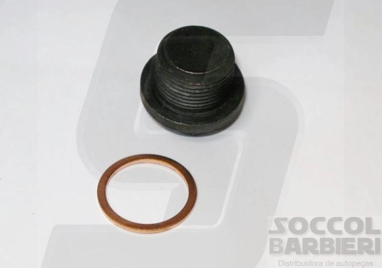 BUJÃO CÁRTER SUPERIOR MOTOR ÓLEO FORD F-250/4000 VW/CARGO CUMMINS 22X1,5X20MM