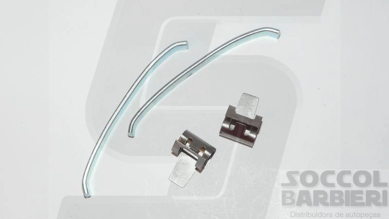 KIT REPARO MOLAS PARCIAL FREIO A DISCO DIANTEIRO DOIS LADOS PASTILHA F-100/F-1000/F-2000 GM A/C/D-10/20