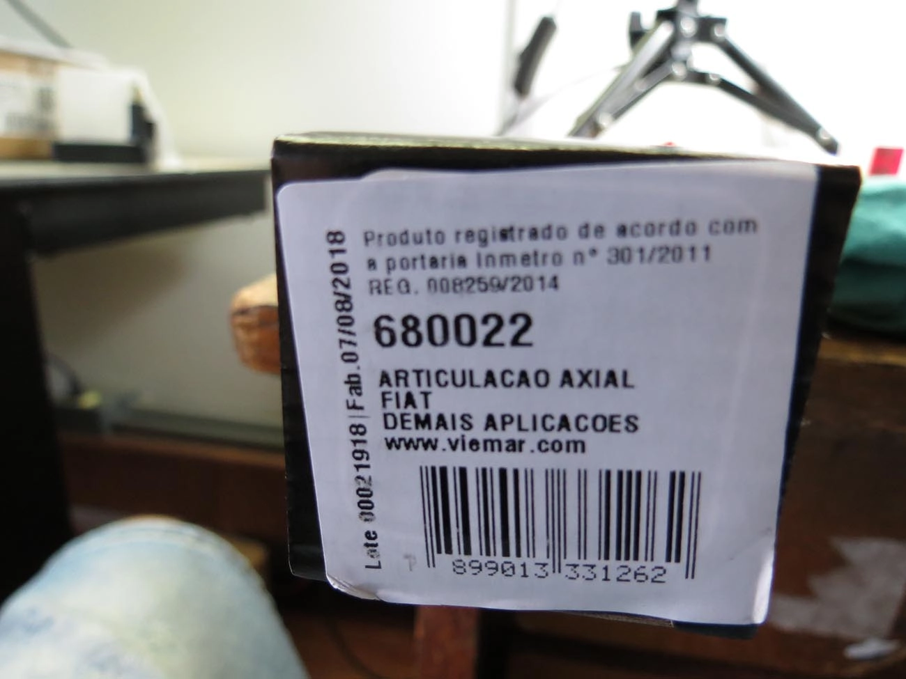 ARTICULAÇÃO/BARRA AXIAL DIREÇÃO HIDRÁULICA DH FIAT PALIO/SIENA 01/ STRADA 99/ IDEA/ADVENTURE 06/ TEMPRA 92/99