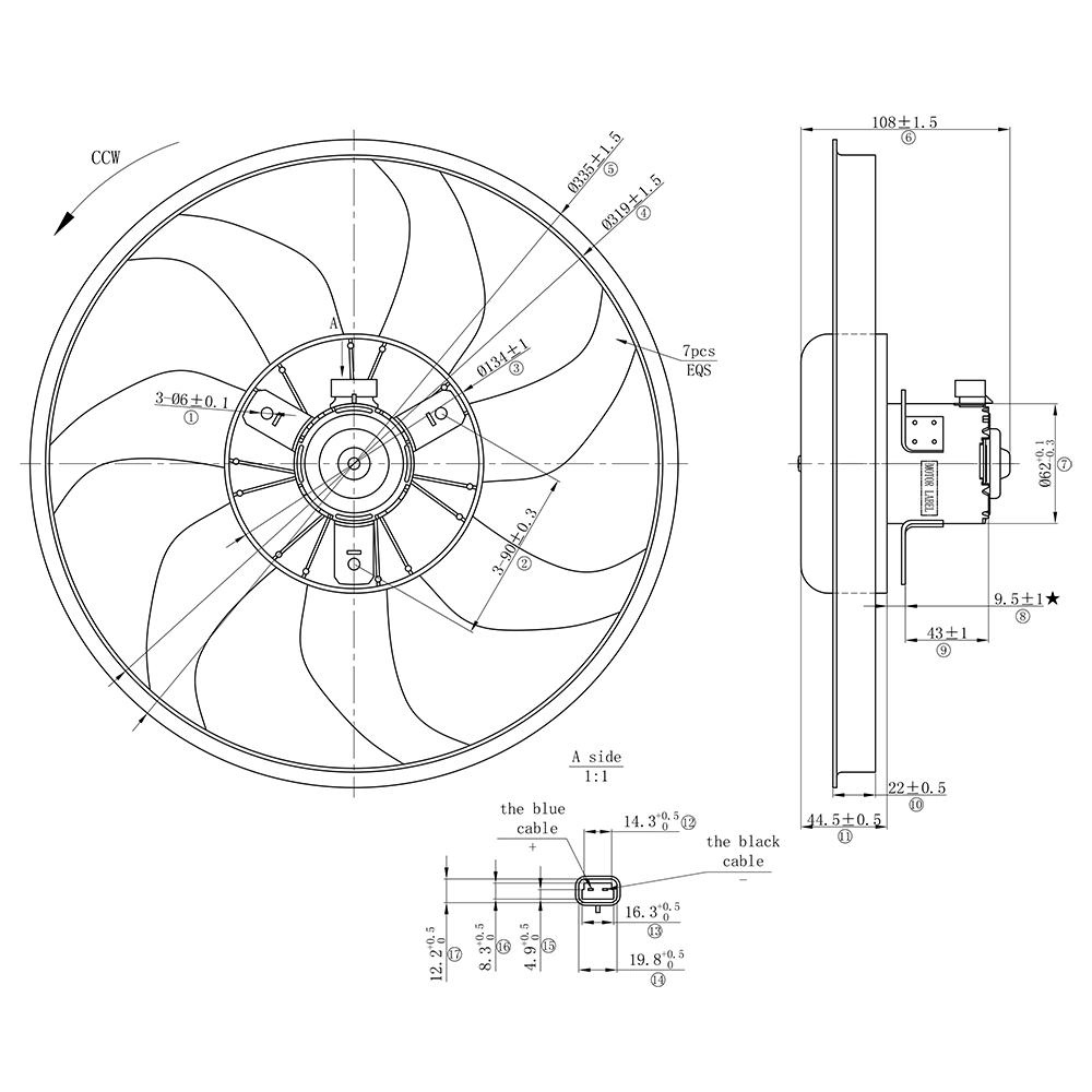 ELETROVENTILADOR FIAT PALIO/STRADA/UNO 1.0/1.3/1.4/1.5/1.6 2001/ GM CORSA HATCH 1.0 02/05 CLASSIC