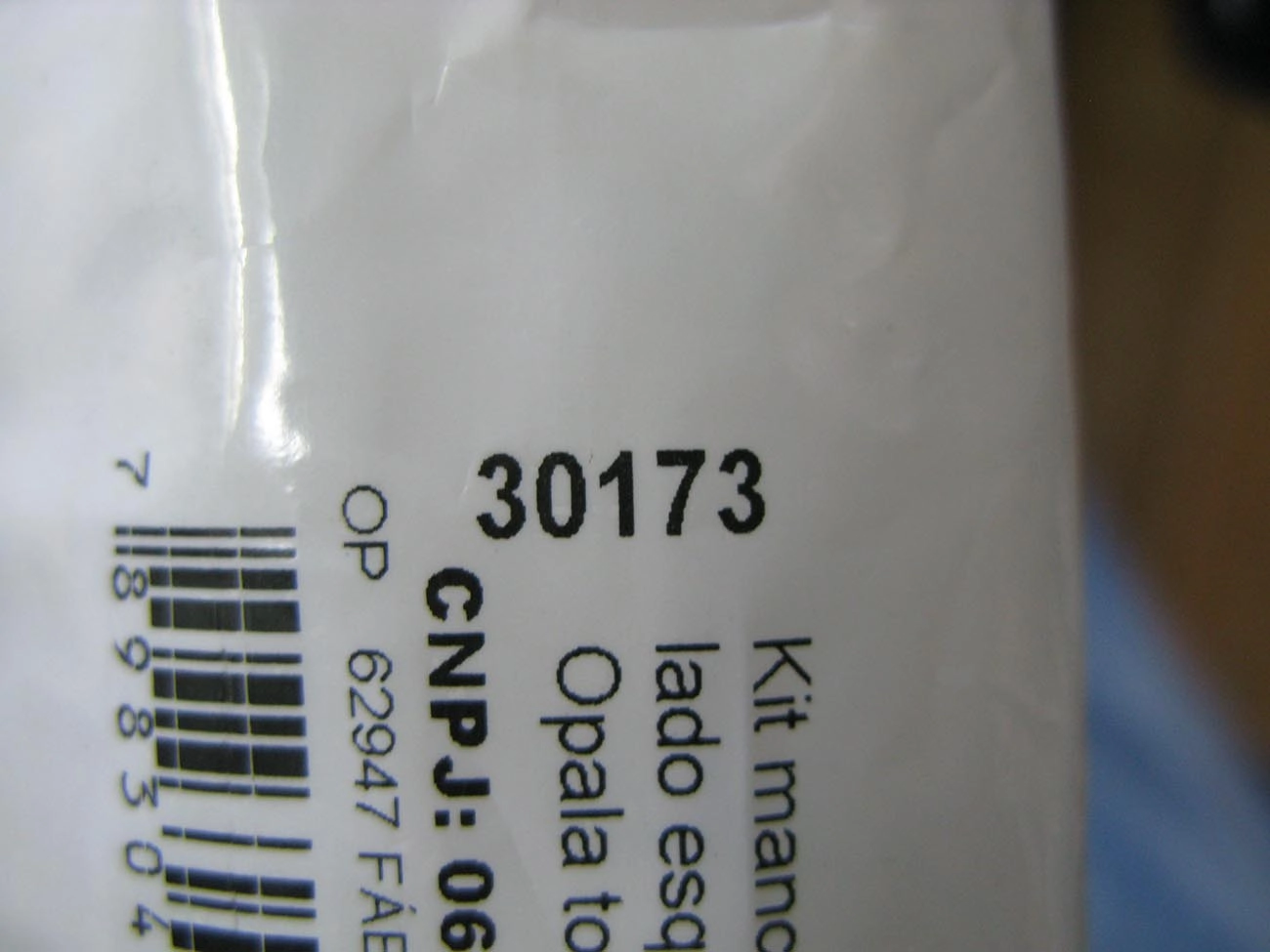 KIT MANCAL CAIXA DIREÇÃO LADO ESQUERDO DIRECAO GM CHEVETTE