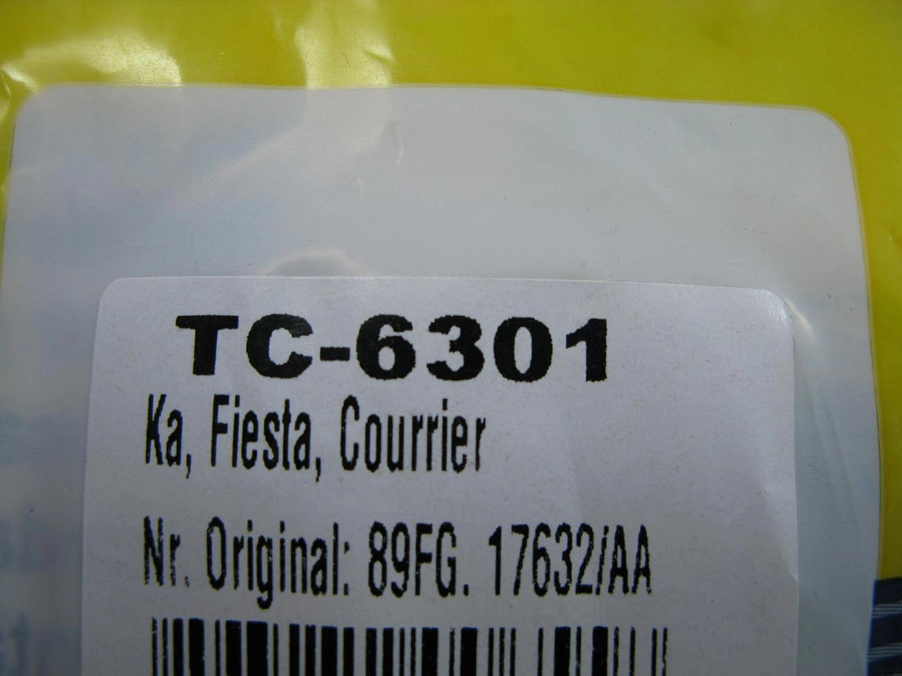 TAMPA RESERVATORIO LIMPADOR FORD KA/FIESTA/COURIER 96/