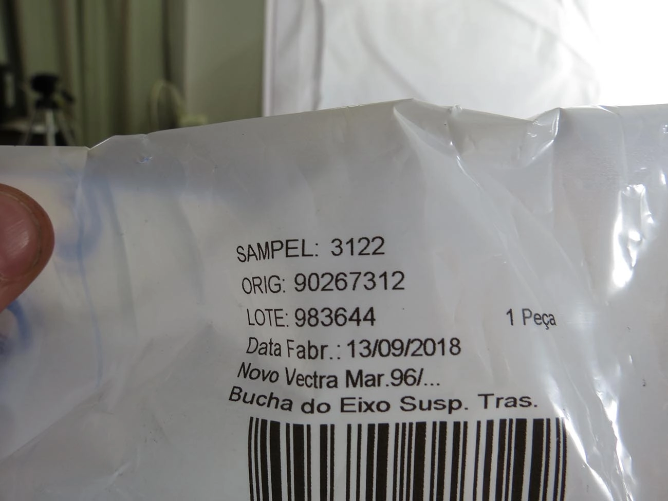 BUCHA EIXO TRASEIRO GM VECTRA 03.96/