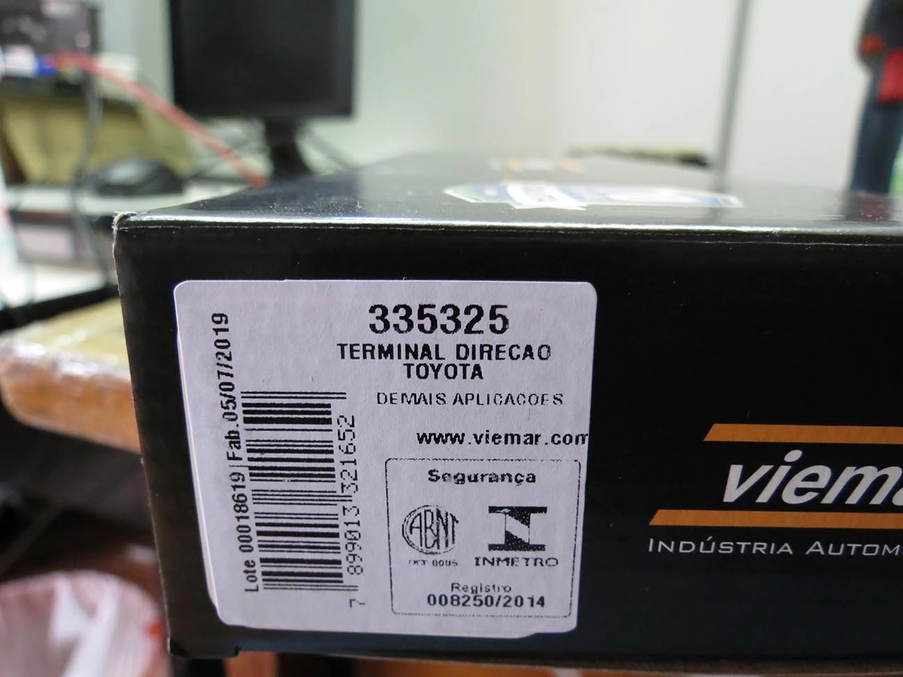 TERMINAL DIREÇÃO ESQUERDO TOYOTA RAV4 06/ SPORT/LIMITED - LEXUS NX 200T 15/16