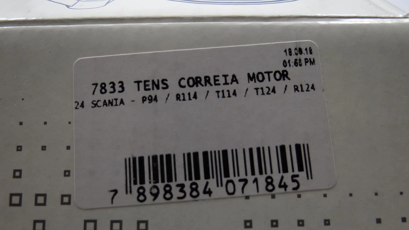 TENSOR CORREIA ALTERNADOR SCANIA SERIE 4 - NEW HOLLAND TRATOR TM110/120/130/140/150/165/180