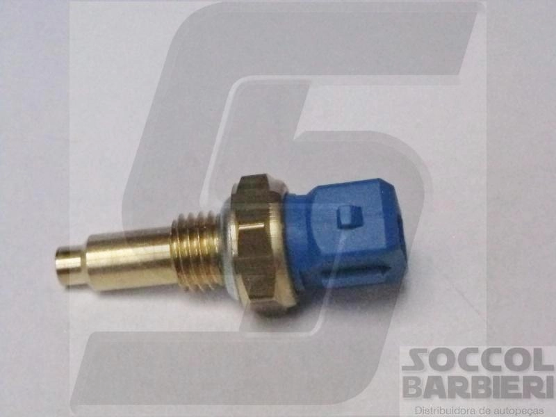 SENSOR TEMPERATURA/PLUG ELETRÔNICO ÁGUA INJEÇÃO ELETRÔNICA COR AZUL FIAT SPI TODOS VW GOL/PARATI/SANTANA/POLO CLASSIC