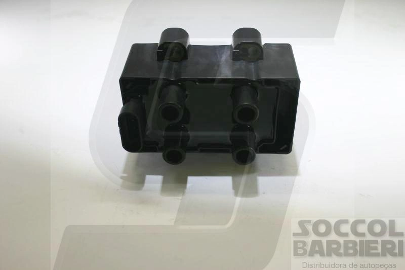 BOBINA DE IGNIÇÃO RENAULT CLIO/KANGOO/TWINGO/LOGAN/SANDERO 1.0/1.6 98/12 - CONECTOR 4 PINOS OVAL