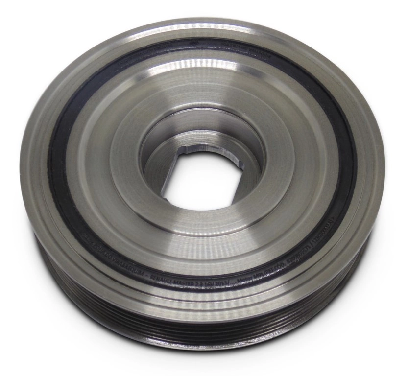 POLIA DO VIRABREQUIM COM SISTEMA ANTI-VIBRATRIO (POLY V 7PK) - RENAULT MASTER 2.3 16V DCI MOTOR M9T