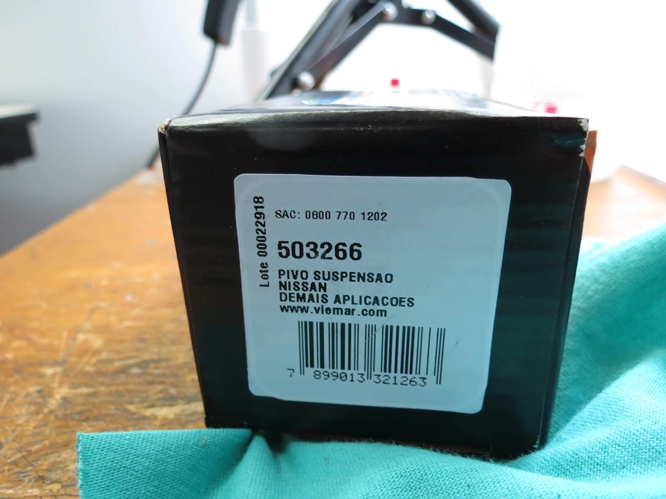 PIVÔ SUSPENSÃO INFERIOR NISSAN MARCH 11/22 - VERSA 12/20 - KWID 18/22 - KICKS 16/22 - LD/LE