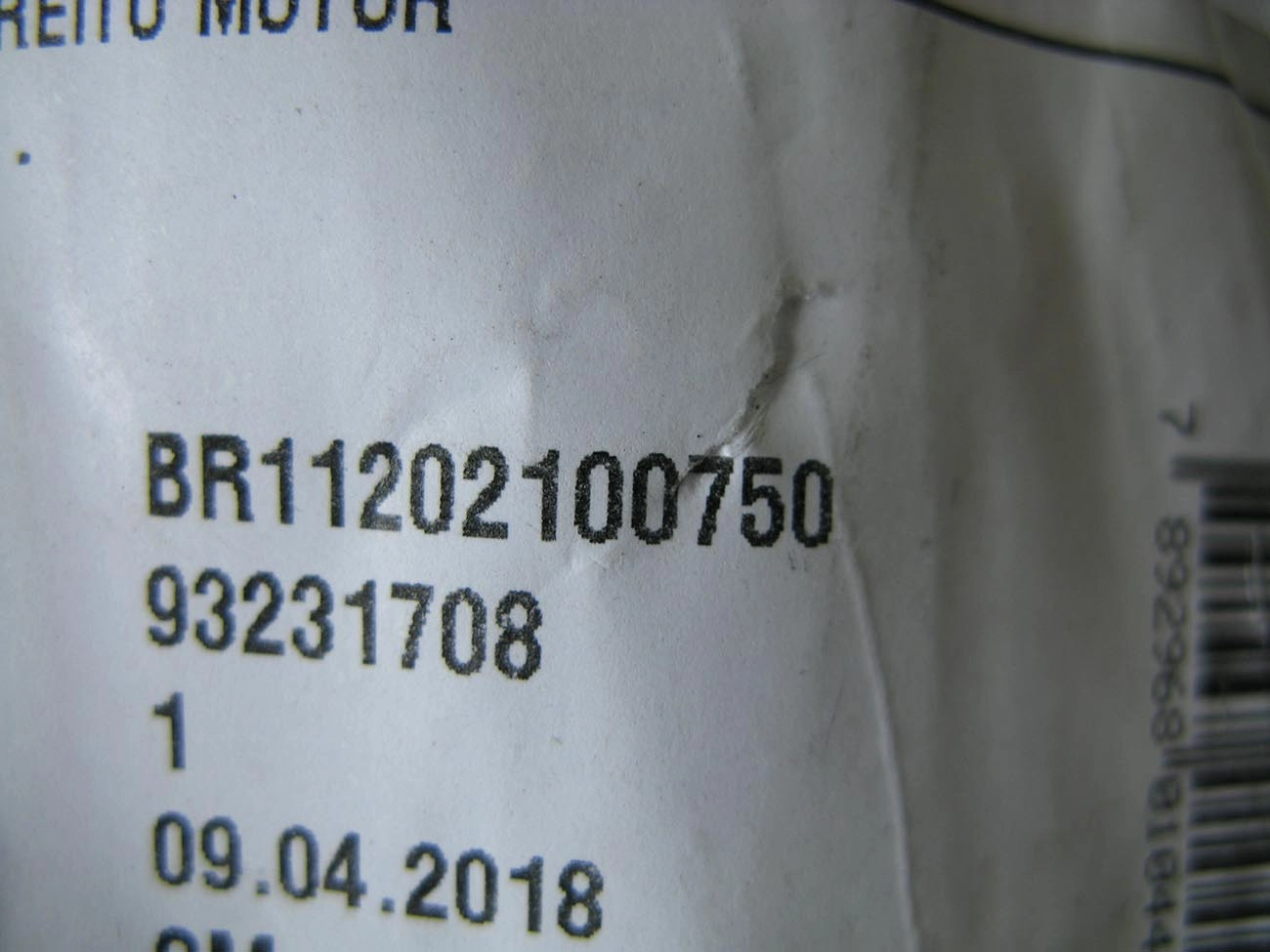 COXIM DIREITO MOTOR DIESEL GM S-10/BLAZER 2.5