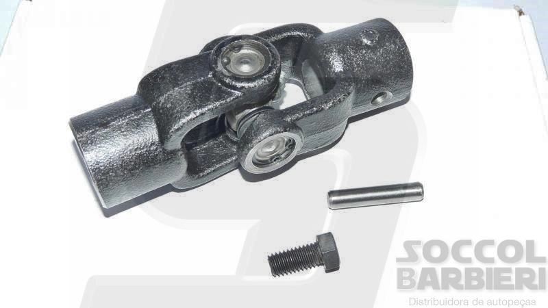 JUNTA UNIVERSAL LUVA 20.6MM - CHAVETA 1/4 - FURO 3/8 - COMP. 140MM