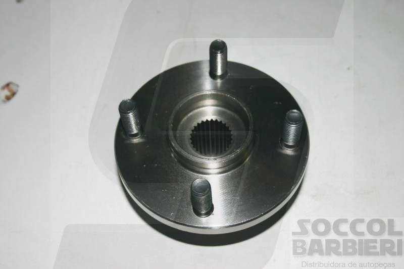 CUBO DIANTEIRO SEM ROLAMENTO TOYOTA COROLLA 2003/2008 - 4 FUROS 26 ESTRIAS
