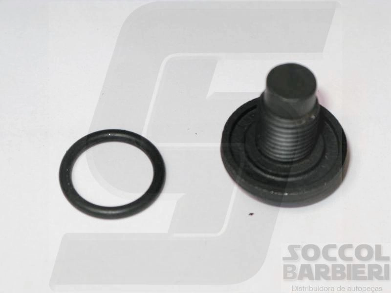 BUJÃO CÁRTER ÓLEO MOTOR COM ANEL VEDAÇÃO CARTER FORD FIESTA/KA/COURIER/ESCORT ZETEC