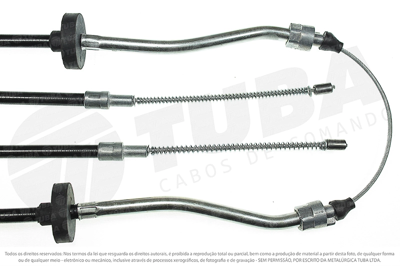 CABO FREIO VW GOL/VOYAGE/PARATI - MOTOR AP 1.8/2.0 84/97 - 1.6 AP 93/94 2600
