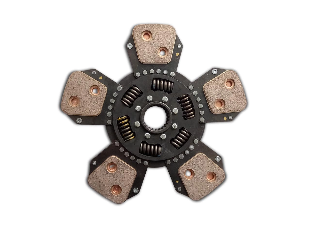 DISCO DE EMBREAGEM CERAMETÁLICO VALTRA/VALMET 880/885/980/985/1180 - 327MM 22 ESTRIAS 10 PASTILHAS