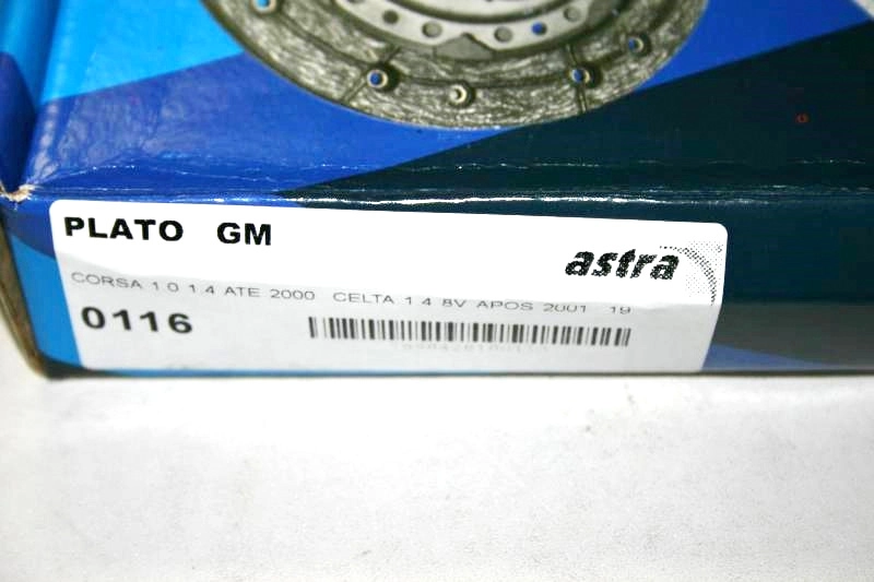 PLATO EMBREAGEM GM CORSA 1.0/1.4 94/ - 190MM