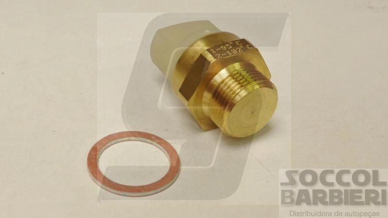 INTERRUPTOR TÉRMICO RADIADOR PARA ACIONAMENTO VENTILADOR VW GOL/SANTANA/LOGUS 2.0 COM AR CONDICIONADO 3 PINOS
