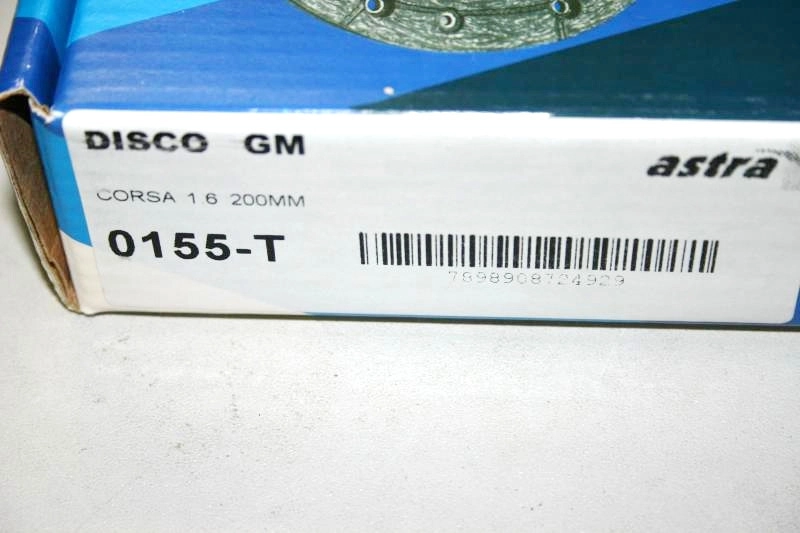 DISCO EMBREAGEM GM CORSA/CORSA PICK-UP/TIGRA 1.6 TODOS - 200MM