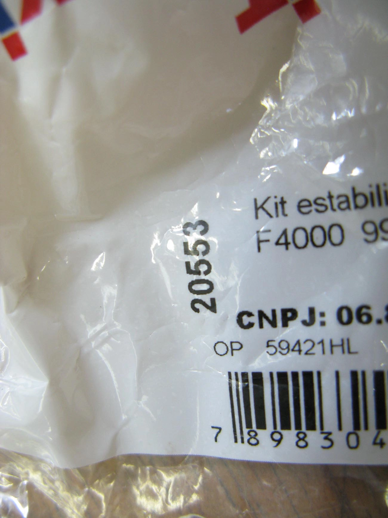 KIT BARRA ESTABILIZADORA ESTABILIZADOR FORD F-4000 99/