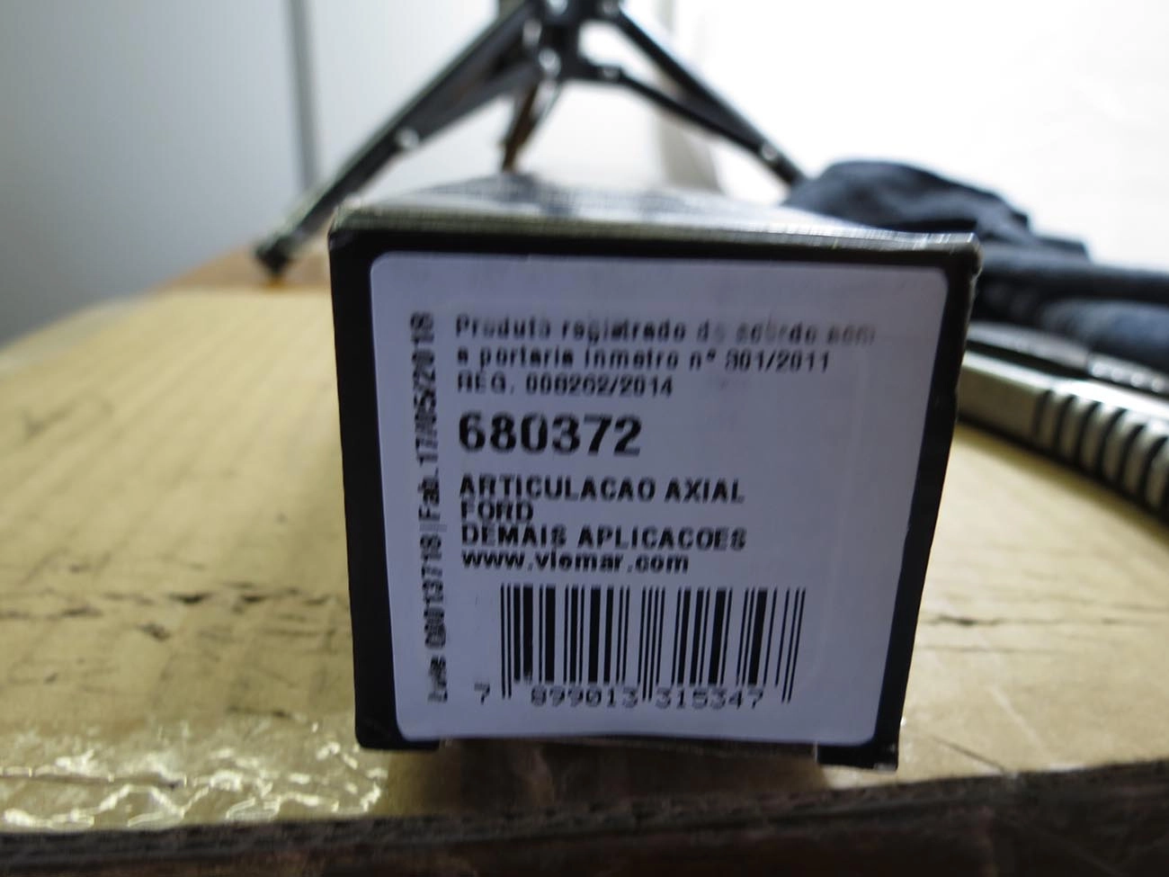 ARTICULAÇÃO/BARRA AXIAL DIREITA DIREÇÃO HIDRÁULICA FORD TRANSIT 09/14