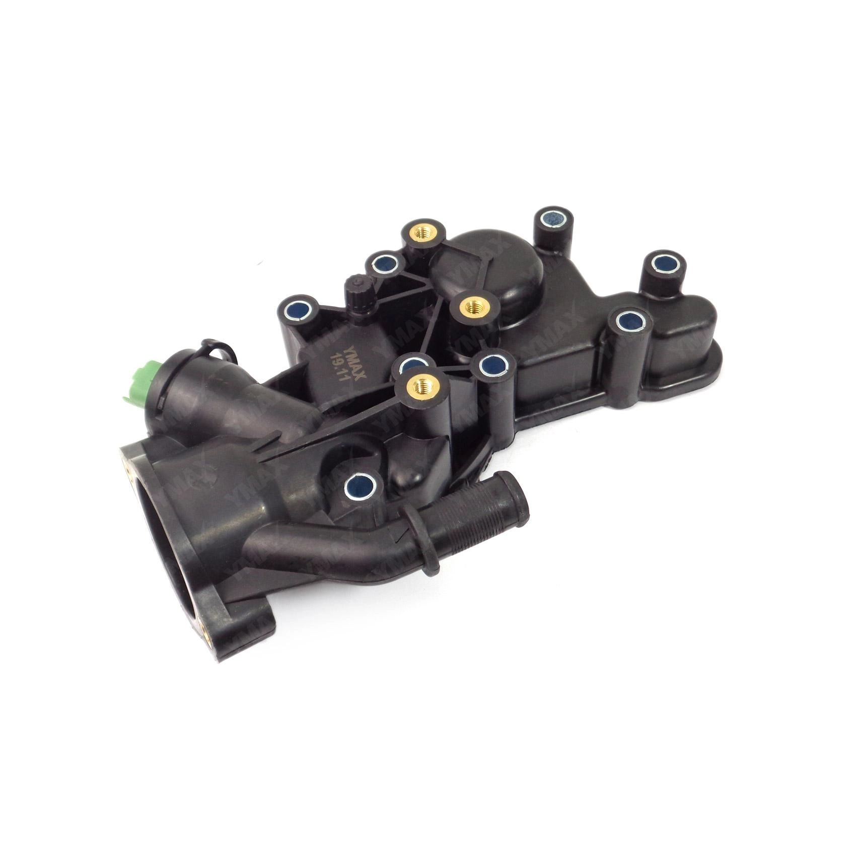 CARCAÇA PLÁSTICA VÁLVULA TERMOSTÁTICA CITROEN C3 1.5 14/18 - PEUGEOT 208 13/17 - MOTOR TU4M