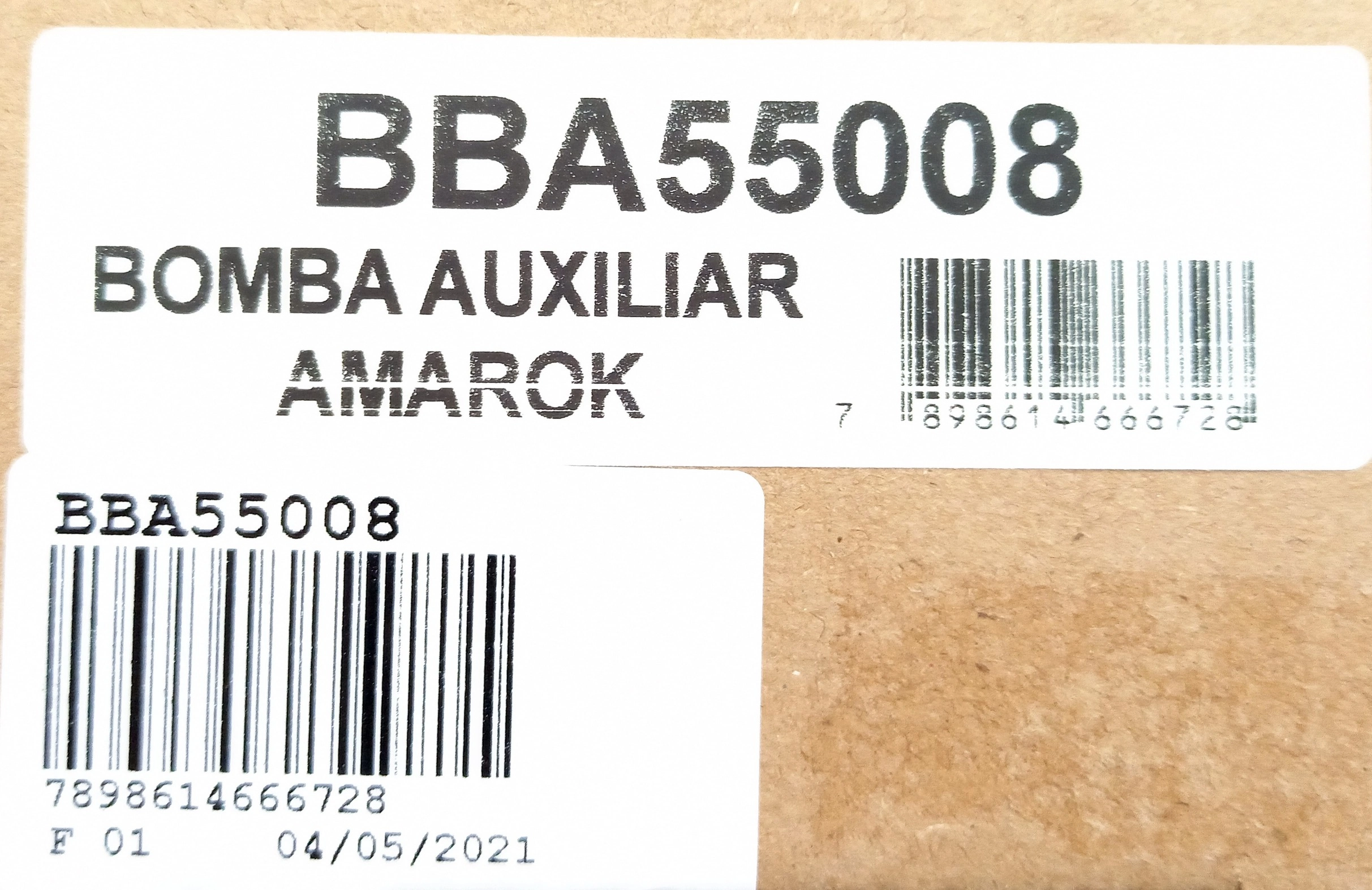BOMBA ÁGUA AUXILIAR ELÉTRICA CONECTOR 03 PINOS VW AMAROK 2.0 10/17 TDI AUDI A4/A6/Q5/Q7 07/14
