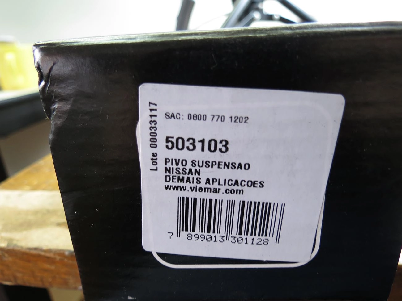 PIVÔ SUSPENSÃO INFERIOR NISSAN FRONTIER 98/07 4X2/4X4 - XTERRA 98/04 -  XTERRA 03/08 - PINO 19.6MM