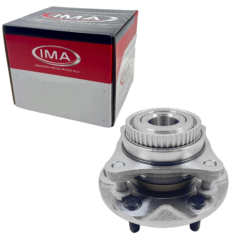 CUBO DIANTEIRO COM ROLAMENTO COM ABS TOYOTA HILUX 4X4 05/15 - CUBO MONTADO - 6 FUROS 30 ESTRIAS