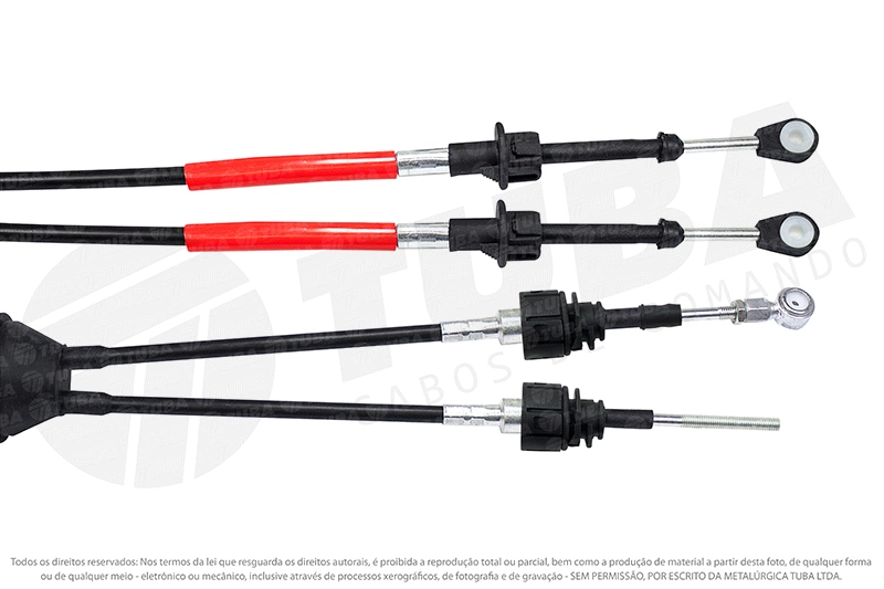 CABO CÂMBIO ENGATE E SELEÇÃO DAS MARCHAS GM NOVA MONTANA 11/ - AGILE 09/ - 1083MM/1162MM
