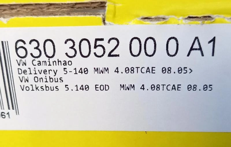 KIT DE EMBREAGEM VW 5.140 DELIVERY 2005/ MWM 4.08 TCE - 300MM 10 ESTRIAS - CÂMBIO EATON FS 2305C
