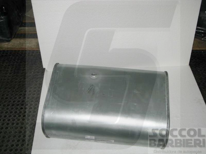 TANQUE RETANGULAR GALVANIZADO PARA 84 LITROS COMBUSTÍVEL FORD F-4000 1975/1997 DIESEL