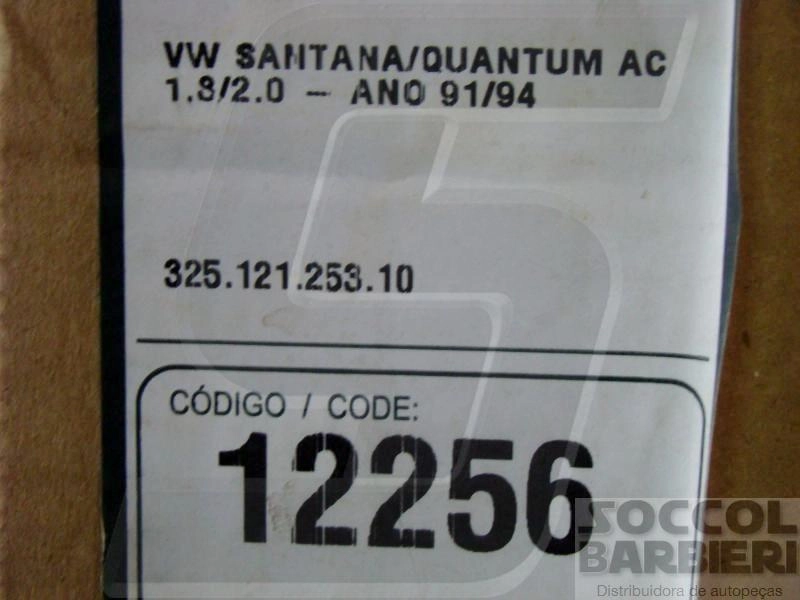 RADIADOR VW SANTANA/QUANTUM 1.8/2.0 1991/1994 FORD ROYALE 1.8/2.0 1992/1994 VERSAILLES 1991/1994